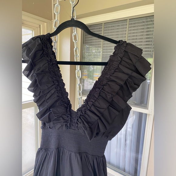 Anthropologie, Black Tiered, Dress! - Picture 4 of 8